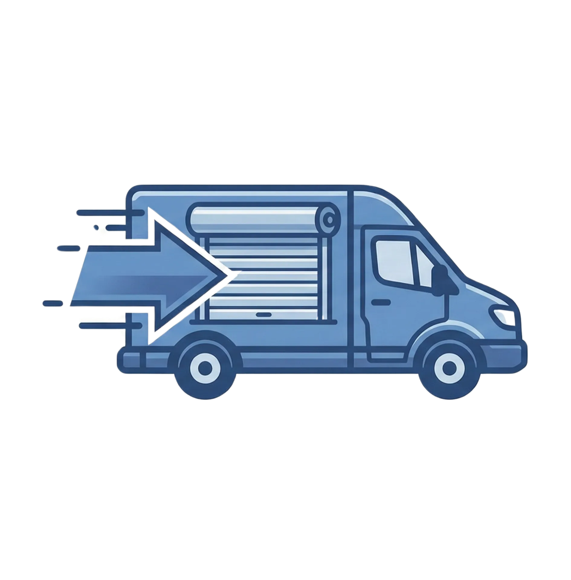 Livraison express rideau metallique - outils metier partenaires DRM