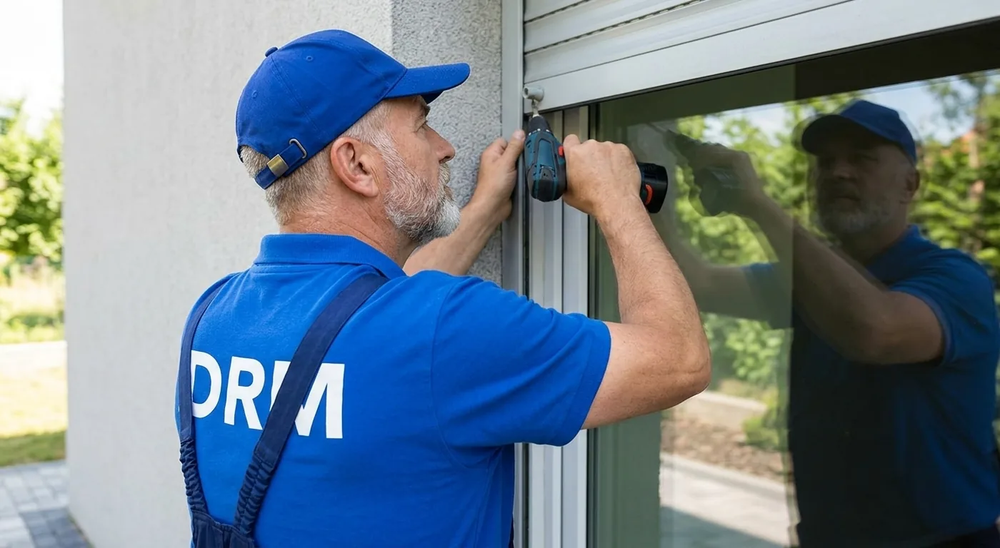Réparation des lames d'un volet roulant